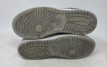 Load image into Gallery viewer, Nike Kids Dunk Low Gray White Leather Lace-Up Sneakers Shoes Size 2.5Y