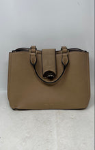 Load image into Gallery viewer, Luella Grey Womens Brown Animal Print Top Handle Satchel Handbag
