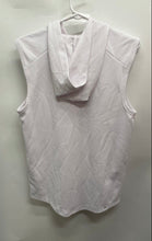Load image into Gallery viewer, Guess Mens White Sleeveless Hooded Stretch Activewear Vest Size Medium