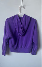 Load image into Gallery viewer, Nike Girls Air Jordan Take Flight Purple Long Sleeve Pullover Hoodie Size M
