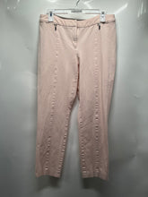 Load image into Gallery viewer, Alfani Womens Pink Flat Front Stretch Straight Leg Ankle Pants Size 10