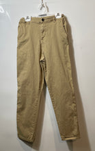 Load image into Gallery viewer, Zara Boys Beige Slash Pockets Flat Front Straight Leg Chino Pants Size 13-14