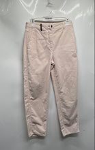 Load image into Gallery viewer, Peserico Womens Beige Flat Front Pockets Straight Leg Cropped Pants Size 42