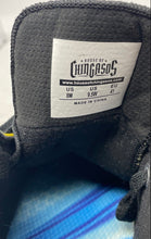 Load image into Gallery viewer, Chingasos Unisex Multicolor Round Toe Lace-Up Sneaker Shoes Size M8 W9.5