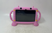 Load image into Gallery viewer, Mengdash Touchscreen Android Kids Tablet Model M-Q57 w/ Pink Case Untested