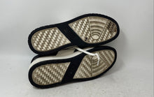 Load image into Gallery viewer, Zara Mens Black White Leather Lace-Up Low Top Sneaker Shoes Size 11