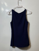 Load image into Gallery viewer, H&M Womens Blue Sleeveless Scoop Neck Stretch Pullover Tank Top Size Small