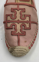 Load image into Gallery viewer, Authentic Tory Burch Womens Ines Old Pink Mesh Espadrille Flats Size 7.5 Worn