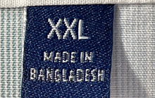 Load image into Gallery viewer, Nautica Mens Blue White Striped Flex Long Sleeve Collared Button-Up Shirt Sz XXL