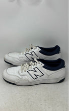 Load image into Gallery viewer, New Balance Mens 480 BB480LWN White Blue Sneakers Shoes Size 13D
