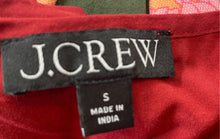 Load image into Gallery viewer, J.Crew Womens Red Sleeveless Spaghetti Strap V-Neck Short Mini Dress Size S