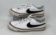 Load image into Gallery viewer, Nike Kids Court Legacy Desert Ochre White Leather Lace-Up Sneaker Shoes Size 7Y