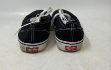 Load image into Gallery viewer, Vans Mens 721356 Black White Lace-Up Low Top Sneaker Shoes Size 10