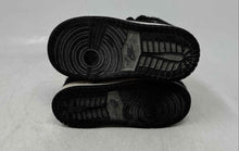 Load image into Gallery viewer, Nike Kids Jordan 1 Retro High OG Black Gray Lace-Up Sneaker Shoes Size 7C