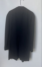 Load image into Gallery viewer, Donna Karan Womens Black Long Sleeve Single Breasted Five-Button Blazer Size 40