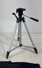 Load image into Gallery viewer, Unbranded Silver Black Aluminum Adjustable Lightweight Camera Tripod In Cover