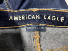 Load image into Gallery viewer, American Eagle Outfitters Womens Blue Denim Dark Wash Skinny Leg Jeans Size 6