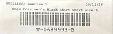 Load image into Gallery viewer, Hugo Boss Mens Black Graphic Print Cotton Pullover T-Shirt Size Large