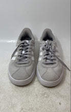 Load image into Gallery viewer, Adidas Womens VL Court 3.0 Gray White Lace-Up Low Top Sneaker Shoes Size 8