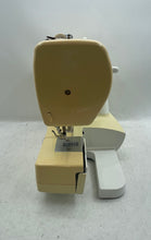Load image into Gallery viewer, Singer 2932 Yellow White Portable Household Sewing Machine Untested No Cables