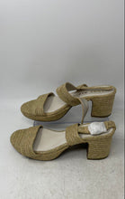 Load image into Gallery viewer, Anne Klein Womens Padrino Beige Open Toe Block Heel Slingback Sandals Size 9M