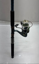 Load image into Gallery viewer, Shakespeare Tidewater Fishing Pole Rod And Blue Runner Reel Spincast Combo