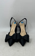 Load image into Gallery viewer, Jessica Simpson Womens Naomia Black Beige Block Slingback Heels Size 7.5M