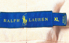 Load image into Gallery viewer, Ralph Lauren Mens Light Orange Cotton Long Sleeve Button-Up Shirt Size XL