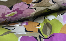 Load image into Gallery viewer, Vera Bradley Womens Half Moon Multicolor Floral Print Double Handle Shoulder Bag