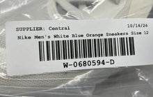 Load image into Gallery viewer, Nike Mens Quest 5 DD0204-103 White Blue Orange Lace-Up Sneaker Shoes Size 12