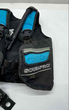 Load image into Gallery viewer, Scubapro Go Quick Cinch BCD Black Blue Buoyancy Compensator With Compass Size M