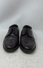 Load image into Gallery viewer, Bruno Falcony Mens Brown Leather Round Toe Lace-Up Oxford Dress Shoes Size 7A