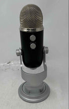 Load image into Gallery viewer, Blue Yeti Style Gray Black Desktop Stand Controls USB Microphone Not Tested