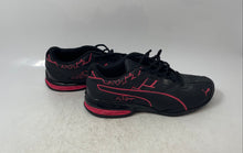 Load image into Gallery viewer, Puma Womens Tazon 6 193611-01 Black Red Low Top Lace-Up Sneaker Shoes Size 9.5