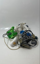 Load image into Gallery viewer, Lot Of 5 Assorted Multicolor Mixed Variety Video Game Controllers Not Tested