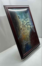 Load image into Gallery viewer, Silet Poem Multicolor Giclee Framed Decorative Wall Art Print By Trey