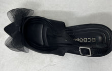Load image into Gallery viewer, BCBGeneration Womens Deela GN264202 Black Kitten Heel Slingback Sandals Sz 7.5 M