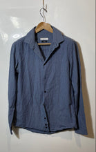 Load image into Gallery viewer, Authentic Versace Collection Mens Blue Long Sleeve Dress Shirt Size EUR 38
