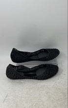 Load image into Gallery viewer, Melissa x Campana Womens Black Glitter Slip-On Casual Ballet Flats Size 7