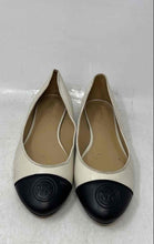 Load image into Gallery viewer, Michael Kors Womens Tan Black Leather Almond Toe Ballet Flats Size 9 M