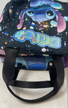Load image into Gallery viewer, Disney Girls Multicolor Galaxy Print Lilo Stitch Zipper Backpack