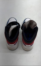 Load image into Gallery viewer, Nike Kids Air Jordan 1 Mid SE BQ6931-146 White Red Blue Sneaker Shoes Size 4.5Y