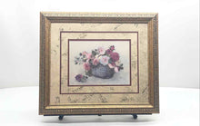 Load image into Gallery viewer, Wall Hanging Home Decor Framed Floral Basket Art Painting By C.Winterle Olson