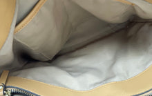 Load image into Gallery viewer, Nanette Lepore Womens White Beige Monogram Print Double Handle Tote Bag