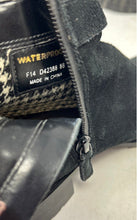 Load image into Gallery viewer, Cole Haan Womens Indiana Black Suede Side Zip Block Heel Ankle Boots Size 8B