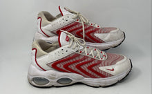Load image into Gallery viewer, Nike Mens Air Max TW DQ3984-104 Red & White Lace-Up Sneakers Shoes Size 13