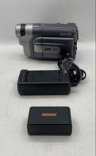 Load image into Gallery viewer, JVC GR-SXM515U Gray 320x Zoom Compact VHS Camcorder With Accessories Not Tested