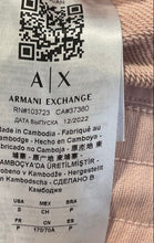 Load image into Gallery viewer, Armani Exchange Womens Pink Pockets Tapered Leg Sweatpants Size Small