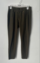 Load image into Gallery viewer, Michael Kors Womens Green Pockets Stretch Pull-On Ankle Pants Size Medium