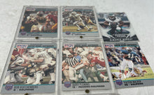 Load image into Gallery viewer, Lot Of 8 Pcs Pro Set Variety NFL Multicolor Sports Trading Cards No Grade